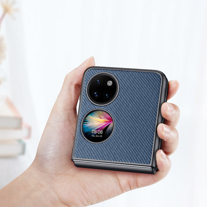 Dux Ducis Fino case is made of nylon material Huawei P50 Pocket blue - Cell phone cases and covers<<<HurtelXML