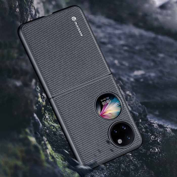 Dux Ducis Fino case is made of nylon material Huawei P50 Pocket blue - Cell phone cases and covers<<<HurtelXML