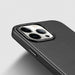 Dux Ducis Grit Leather Case for iPhone 14 Pro Max Elegant Faux Leather Cover (MagSafe Compatible) Black - Cell phone