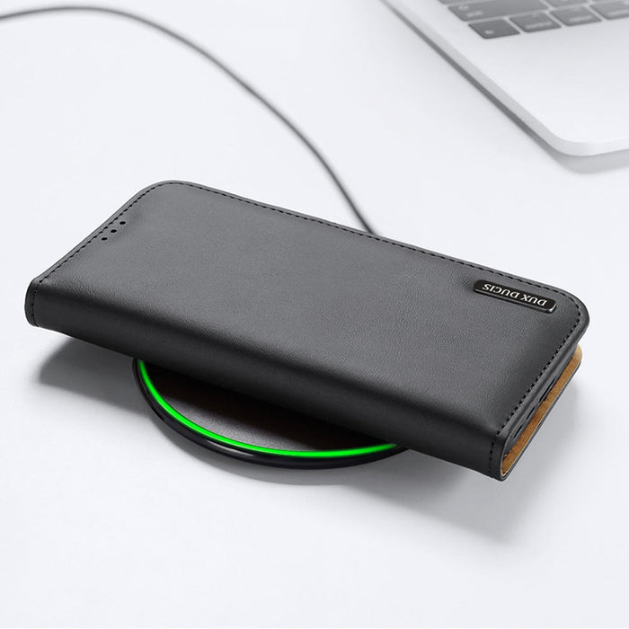 Dux Ducis Hivo case Samsung Galaxy S23+ flip case wallet stand RFID blocker black - Cell phone cases