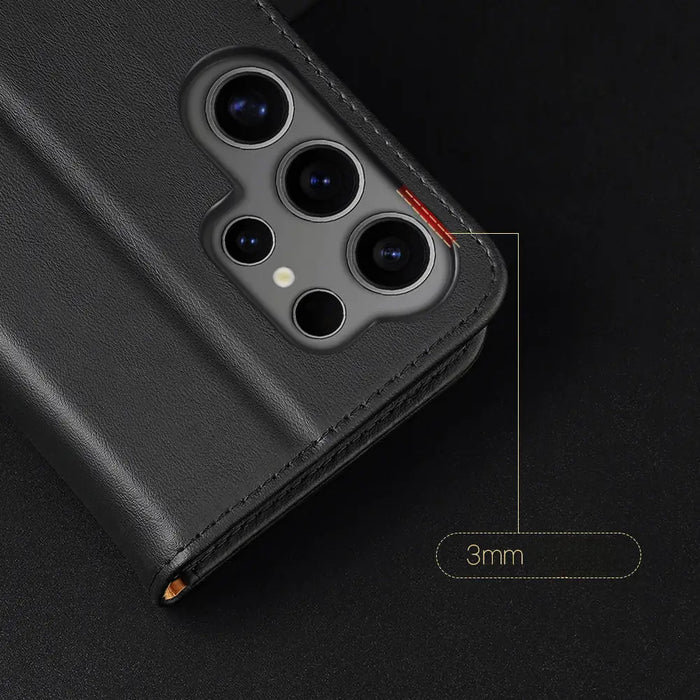 Dux Ducis Hivo case with flap and RFID blocking for Samsung S24 Galaxy Ultra - black - Cell phone cases