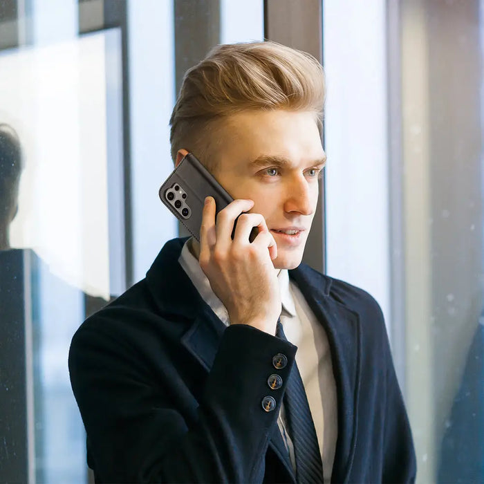 Dux Ducis Hivo case with flap and RFID blocking for Samsung S24 Galaxy Ultra - black - Cell phone cases