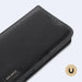 Dux Ducis Hivo iPhone 16 Case with Flip and RFID Protection - Black - Cell phone cases and covers<<<HurtelXML