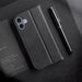 Dux Ducis Hivo iPhone 16 Case with Flip and RFID Protection - Black - Cell phone cases and covers<<<HurtelXML