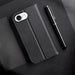 Dux Ducis Hivo iPhone 16e Case with Flip and RFID Protection - Black - Cell phone cases and covers<<<HurtelXML