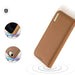 Dux Ducis Hivo iPhone 16e Case with Flip and RFID Protection - Brown - Cell phone cases and covers<<<HurtelXML