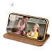 Dux Ducis Hivo iPhone 16e Case with Flip and RFID Protection - Brown - Cell phone cases and covers<<<HurtelXML