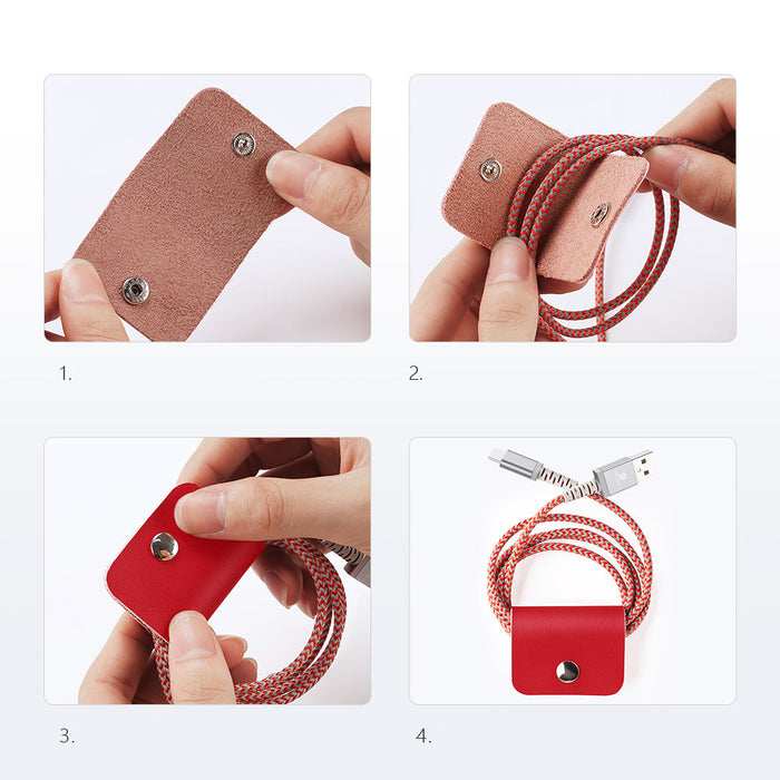 Dux Ducis Hivo Leather Flip Cover Genuine Leather Wallet For Cards And Documents Samsung Galaxy S22 + (S22 Plus) Red