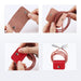 Dux Ducis Hivo Leather Flip Cover Genuine Leather Wallet for Cards and Documents iPhone 14 Pro Max Red - Cell phone
