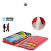 Dux Ducis Hivo Leather Flip Cover Genuine Leather Wallet for Cards and Documents iPhone 14 Pro Max Red - Cell phone