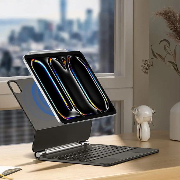 Dux Ducis Keyboard (MK Series) Case with Bluetooth Keyboard for iPad Pro 11’’ 2024 - Black - Cell phone cases