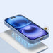 Dux Ducis Lawa iPhone 16 Leather Case with Detachable Magnetic Wallet - Blue - Cell phone cases and covers<<<HurtelXML