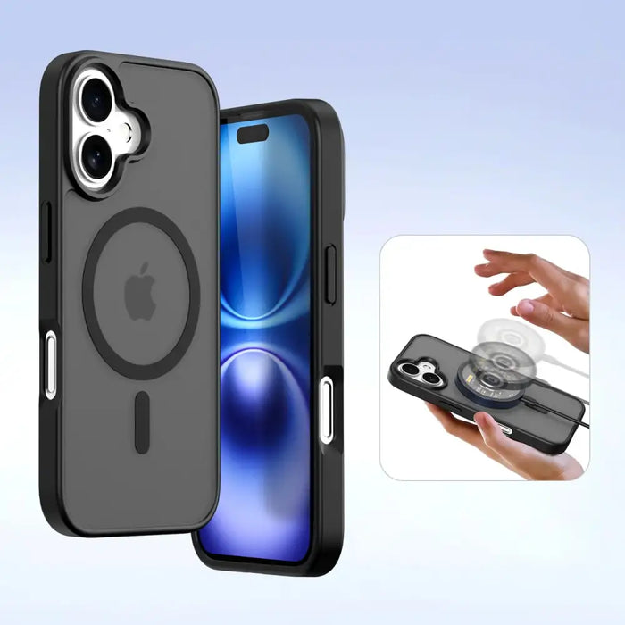 Dux Ducis Lawa Leather Case for iPhone 16 - Black - Cell phone cases and covers<<<HurtelXML