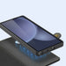 Dux Ducis Lawa Leather Case for Samsung Galaxy S25 Ultra with Detachable Magnetic Wallet - Black - Cell phone cases