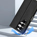 Dux Ducis Lawa Leather Case for Samsung Galaxy S25 Ultra with Detachable Magnetic Wallet - Black - Cell phone cases
