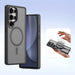 Dux Ducis Lawa Leather Case for Samsung Galaxy S25 Ultra with Detachable Magnetic Wallet - Black - Cell phone cases