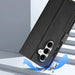 Dux Ducis Lawa Leather Case for Samsung Galaxy S25 with Detachable Magnetic Wallet - Black - Cell phone cases