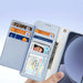 Dux Ducis Lawa Leather Case for Samsung Galaxy S25 with Detachable Magnetic Wallet - Blue - Cell phone cases