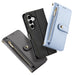 Dux Ducis Lawa Leather Case for Samsung Galaxy S25 with Detachable Magnetic Wallet - Blue - Cell phone cases