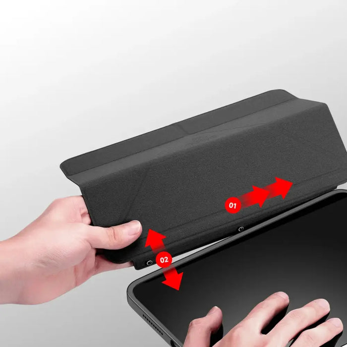 Dux Ducis Magi case for iPad mini 2021 smart cover with stand and storage for Apple Pencil black - Cell phone cases