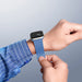 Dux Ducis Magnetic Strap Watch Strap 7/6/5/4/3/2 / SE (41/40 / 38mm) Magnetic Band Blue (Chain Version) - Cell phone