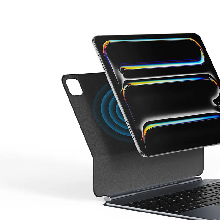 Dux Ducis (MK series) Keyboard Case for iPad Pro 13’’ (2024) - Black - Cell phone cases and covers<<<HurtelXML