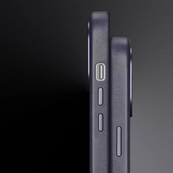 Dux Ducis Naples case for iPhone 14 magnetic leather case MagSafe blue - Cell phone cases and covers<<<HurtelXML