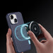 Dux Ducis Naples case for iPhone 14 magnetic leather case MagSafe blue - Cell phone cases and covers<<<HurtelXML