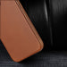 Dux Ducis Naples case for iPhone 14 Pro magnetic leather case MagSafe brown - Cell phone cases and covers<<<HurtelXML