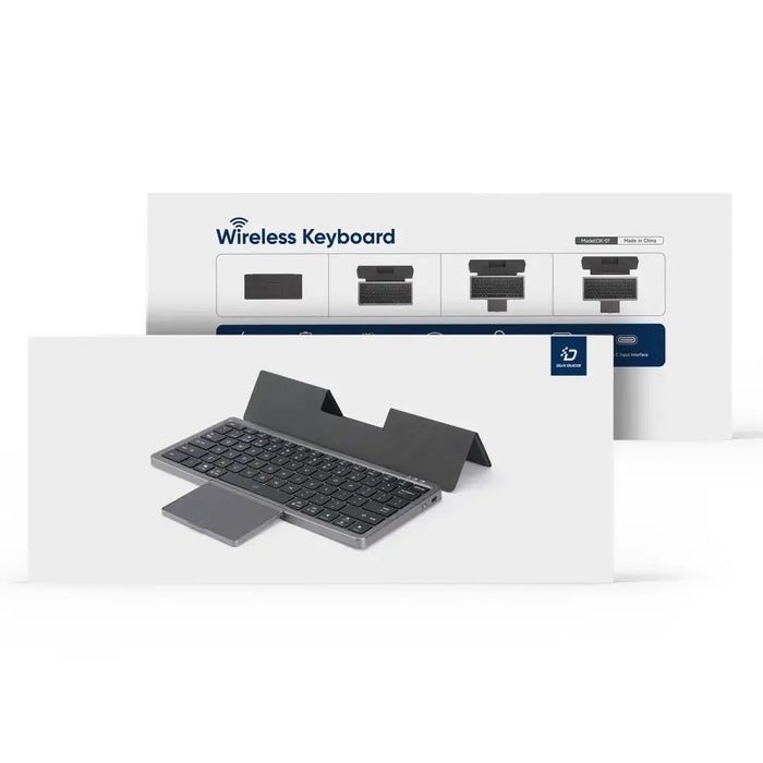 Dux Ducis OK Series wireless Bluetooth keyboard with touchpad - black - Other cell phone equipment<<<HurtelXML