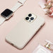 Dux Ducis Roma leather case for iPhone 13 Pro Max elegant genuine leather case white - Cell phone cases