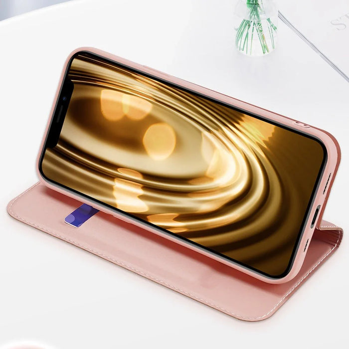 Dux Ducis Skin Pro Bookcase type case for iPhone 13 golden - Cell phone cases and covers<<<HurtelXML
