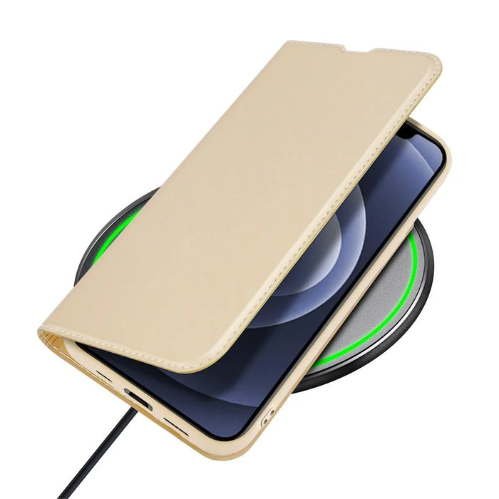 Dux Ducis Skin Pro Bookcase type case for iPhone 13 golden - Cell phone cases and covers<<<HurtelXML