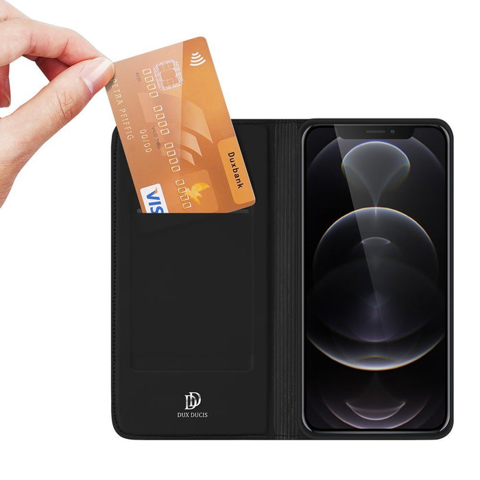 Dux Ducis Skin Pro Bookcase type case for iPhone 13 Pro Max black - Cell phone cases and covers<<<HurtelXML