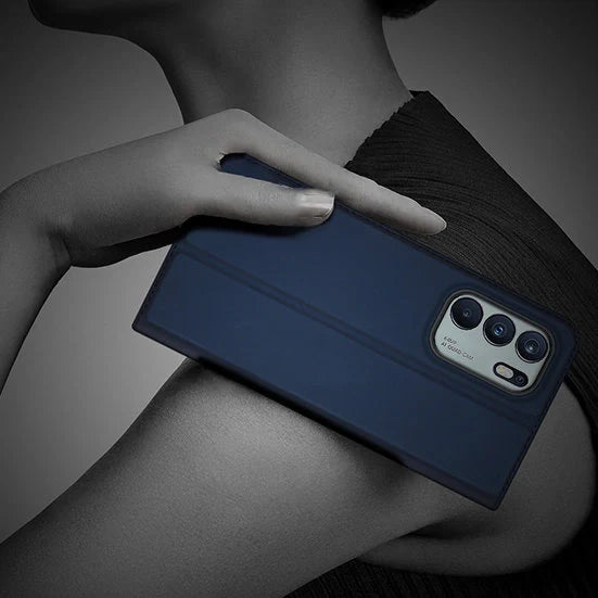 Dux Ducis Skin Pro Bookcase type case for Oppo Reno6 4G black - Cell phone cases and covers<<<HurtelXML