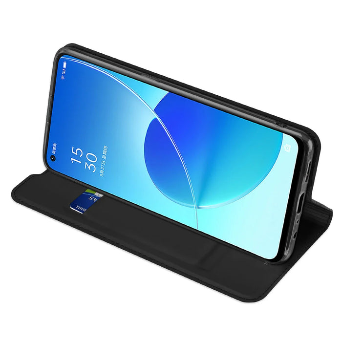 Dux Ducis Skin Pro Bookcase type case for Oppo Reno6 4G black - Cell phone cases and covers<<<HurtelXML