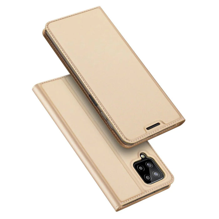 Dux Ducis Skin Pro Bookcase type case for Samsung Galaxy A22 4G golden - Cell phone cases and covers<<<HurtelXML
