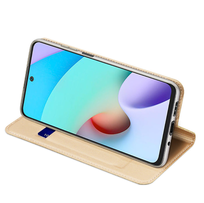 Dux Ducis Skin Pro Bookcase type case for Xiaomi Redmi 10 golden - Cell phone cases and covers<<<HurtelXML