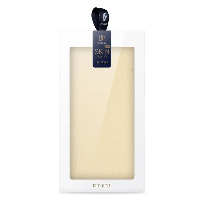 Dux Ducis Skin Pro Case for Samsung Galaxy A14 5G Flip Card Wallet Stand Gold - Cell phone cases and covers<<<HurtelXML
