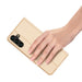 Dux Ducis Skin Pro Case for Samsung Galaxy A14 5G Flip Card Wallet Stand Gold - Cell phone cases and covers<<<HurtelXML