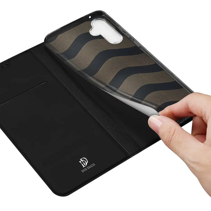 Dux Ducis Skin Pro Case for Samsung Galaxy A34 5G Flip Cover Card Wallet Stand Black - Cell phone cases