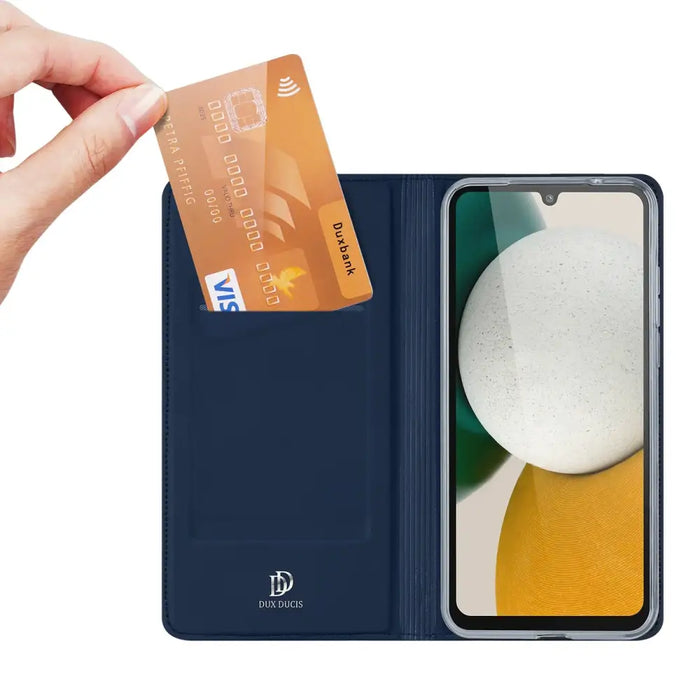Dux Ducis Skin Pro case for Samsung Galaxy A34 5G flip cover card wallet stand blue - Cell phone cases