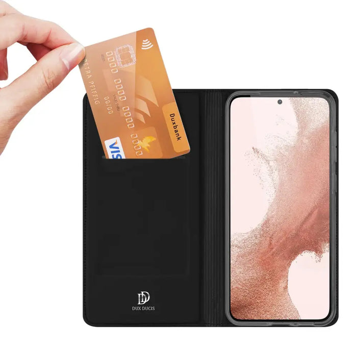 Dux Ducis Skin Pro case for Samsung Galaxy S23 cover with flap card wallet stand black - Cell phone cases