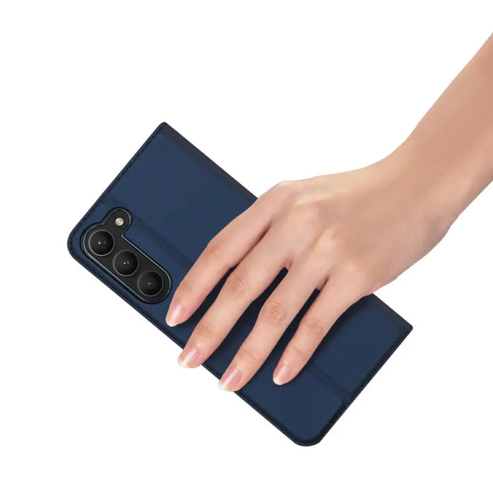 Dux Ducis Skin Pro case for Samsung Galaxy S23 cover with flap card wallet stand blue - Cell phone cases