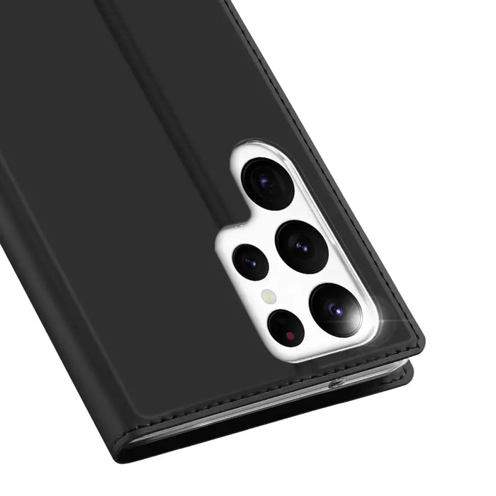 Dux Ducis Skin Pro Case for Samsung Galaxy S23 Ultra Flip Card Wallet Stand Black - Cell phone cases