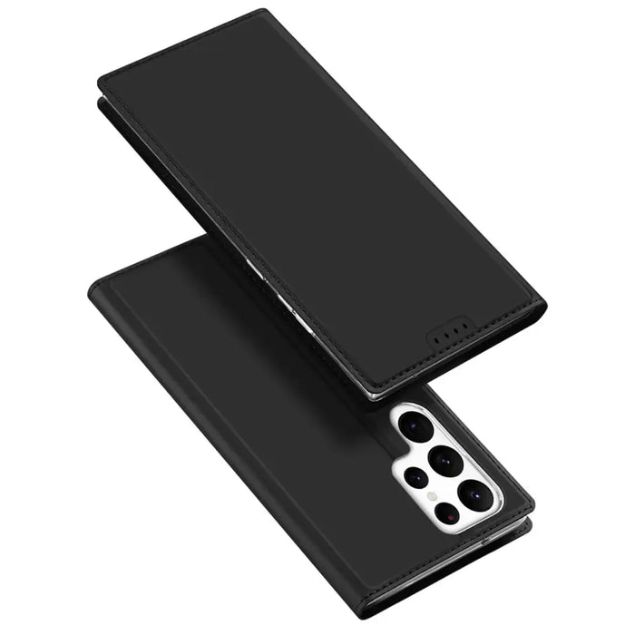 Dux Ducis Skin Pro Case for Samsung Galaxy S23 Ultra Flip Card Wallet Stand Black - Cell phone cases