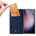 Dux Ducis Skin Pro case for Samsung S24 Ultra with flap - blue - Cell phone cases and covers<<<HurtelXML
