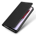 Dux Ducis Skin Pro Case For Xiaomi Redmi 11A / Poco C55 / Redmi 12C Flip Cover Card Wallet Stand Black - Cell phone