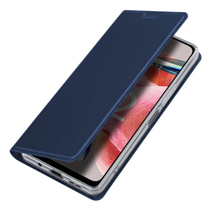 Dux Ducis Skin Pro Case for Xiaomi Redmi Note 12 Flip Card Wallet Stand Blue - Cell phone cases and covers<<<HurtelXML