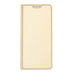 Dux Ducis Skin Pro Case For Xiaomi Redmi Note 12 Pro / Poco X5 Pro 5G Cover Flip Card Wallet Stand Gold - Cell phone